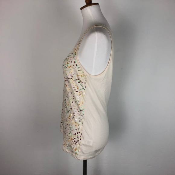 Banana Republic Outlet Tank Top Size Small Sequin - Picture 5 of 8